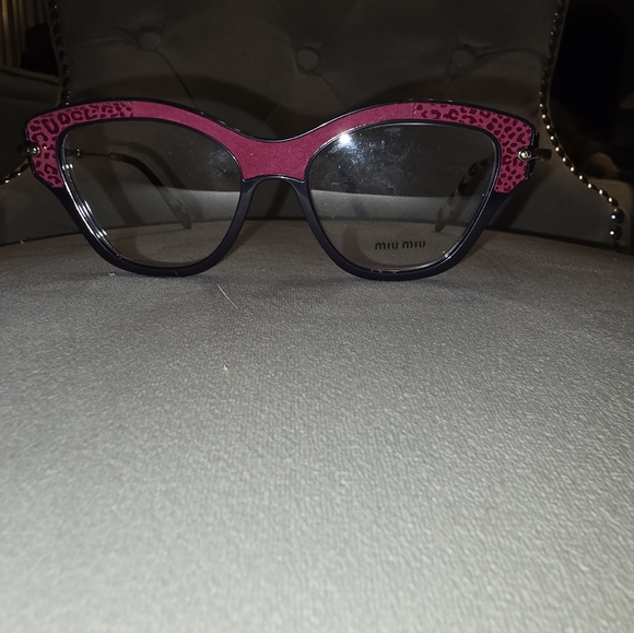 MIU MIU reading glasses frame. Never used. - Picture 8 of 8